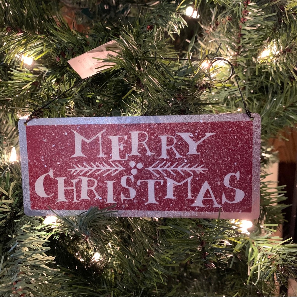 Merry Christmas Ornament
